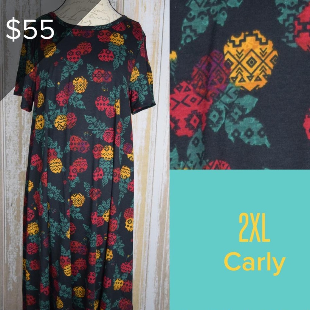 Lularoe 2XL Carly Dress